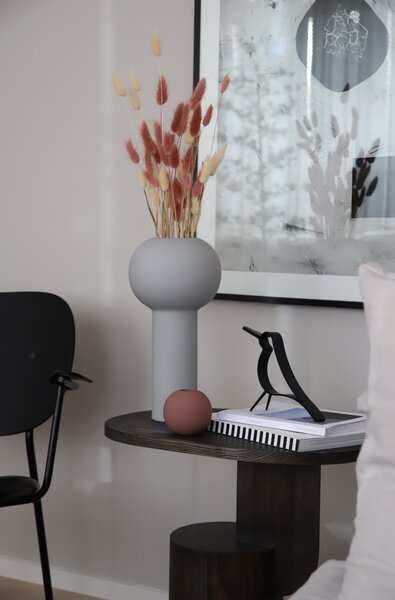 Váza Pillar Grey 32 cm COOEE Design