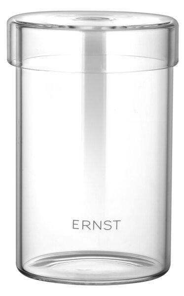Skleněná váza s víčkem Vas 11 cm Ernst