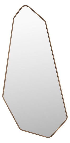 Nástěnné zrcadlo s dřevěným rámem 39,5x90 cm Basil – Dutchbone