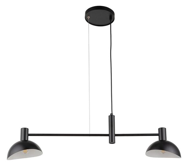 Lustr na lanku ARTIS 2xE14/40W/230V černá