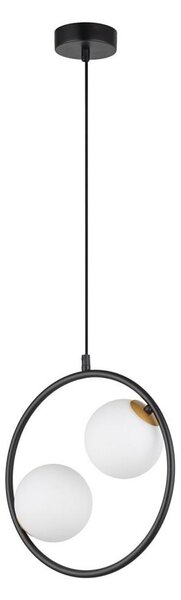Lustr na lanku AQUA 2xG9/12W/230V černá