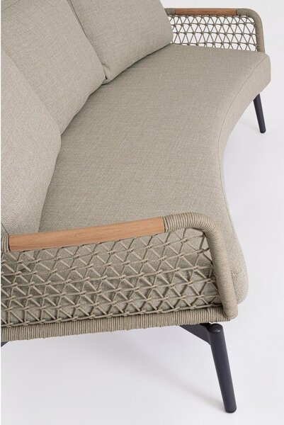 Světle hnědá zahradní pohovka z masivu akácie Eulero – Bizzotto