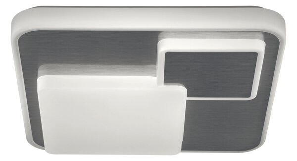 STROPNÍ LED SVÍTIDLO, 38,5/38,5/8 cm Xora - Stropní svítidla