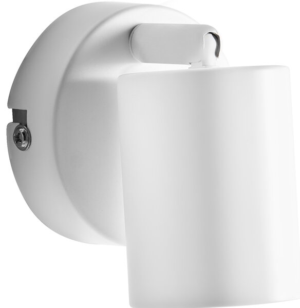 Sada 2 nástěnných lamp NYANDO Kov Bílá