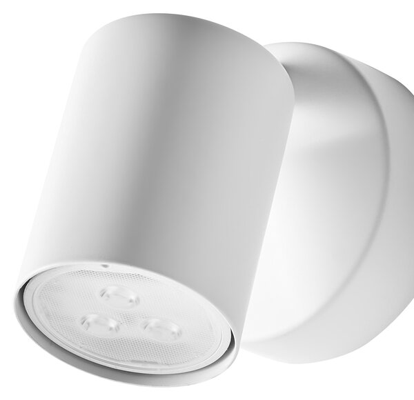 Sada 2 nástěnných lamp NYANDO Kov Bílá