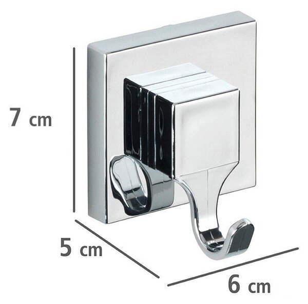 Wenko VL Quadro sada věšáků stříbrná 22688100