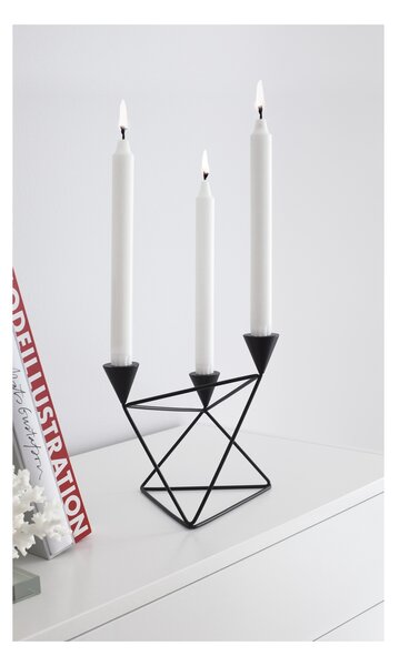 Svícen Pythagoras Black Design House Stockholm