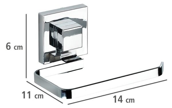 Držák na toaletní papír Wenko, Vacuum-Loc, Quadrio
