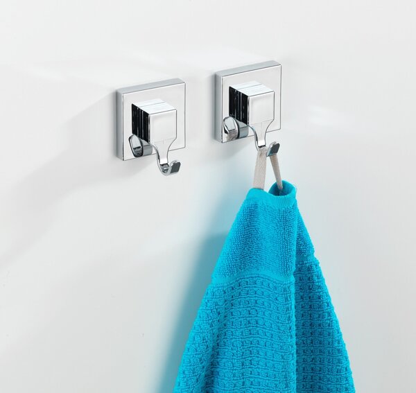 Wenko VL Quadro sada věšáků stříbrná 22688100