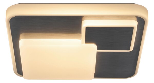 STROPNÍ LED SVÍTIDLO, 38,5/38,5/8 cm Xora - Stropní svítidla