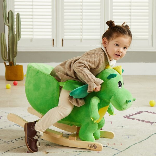 Deuba Dětský houpací dinosaurus s funkcí zvuku