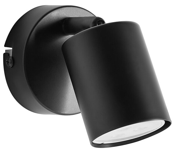 Sada 2 nástěnných lamp NYANDO Kov Černá