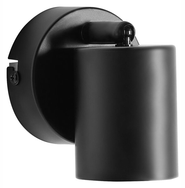Sada 2 nástěnných lamp NYANDO Kov Černá