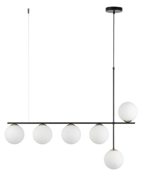 Lustr na lanku SILIA 6xG9/12W/230V černá
