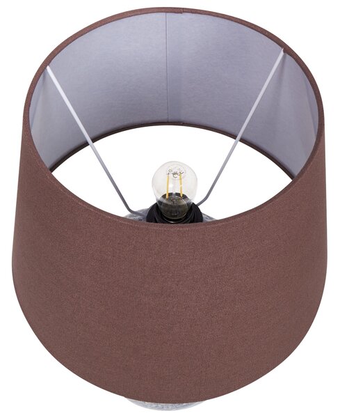 Stolní lampa NEIRA Porcelán Hnědá