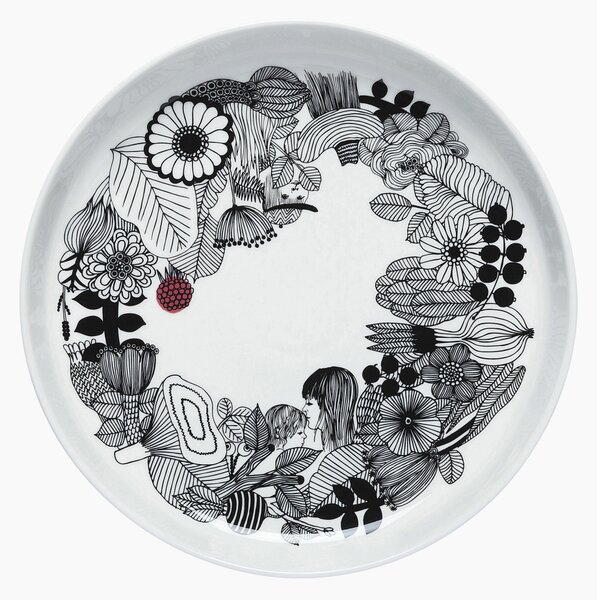 Servírovací talíř Oiva Siirtolapuutarha 32 cm Marimekko