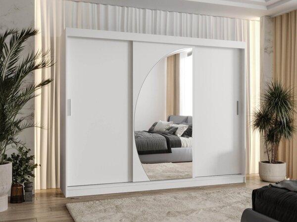 Šatní skříň Grilion 250, Barva: černá, Zásuvky: Ne 5903211418426