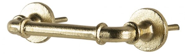 Zlaté litinové madlo Filippus – 13x4x3 cm