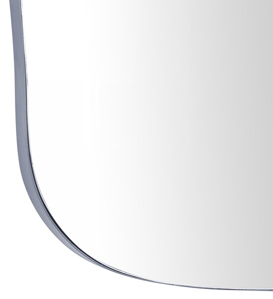 Zrcadlo PUTEAUX 70 cm 92 cm Kov Černá