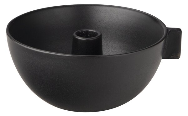 Svícen Black 17x8 cm Ernst