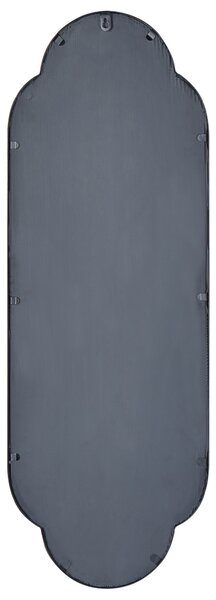 Zrcadlo TROUY 40 cm 102 cm Kov Černá
