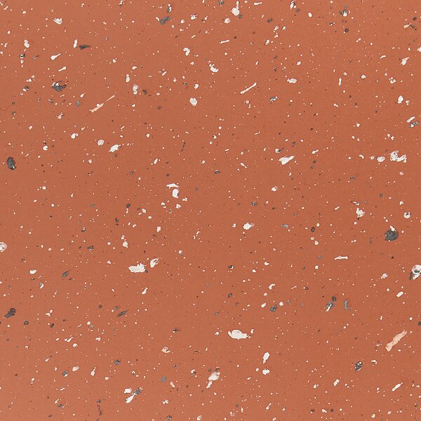 Konferenční stolek TREZZO 90 cm 90 cm Terrazzo efekt Červené terrazzo