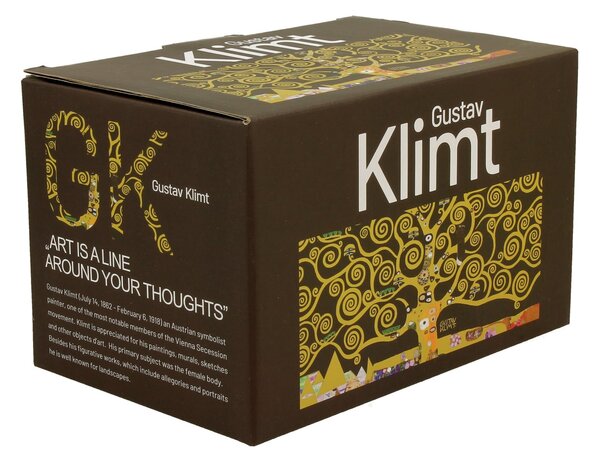 Porcelánový hrnek Klimt Tree Of Life 350 ml sada 2ks