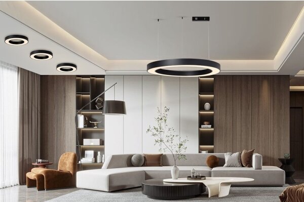 Immax NEO 07209L-LED Stmívatelné svítidlo PASTEL LED/53W/230V 60cm černá Tuya+DO