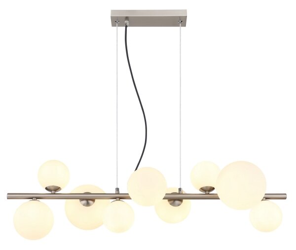 Globo 56140-9H - LED Lustr na lanku RIHA 9xG9/3W/230V chrom