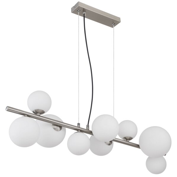 Globo 56140-9H - LED Lustr na lanku RIHA 9xG9/3W/230V chrom