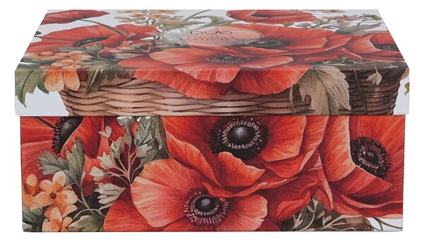 Porcelánový šálek s podšálkem Poppies 270 ml sada 2ks