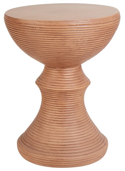 Odkládací stolek CALDARO 40 cm 40 cm Imitace dřeva Hnědá