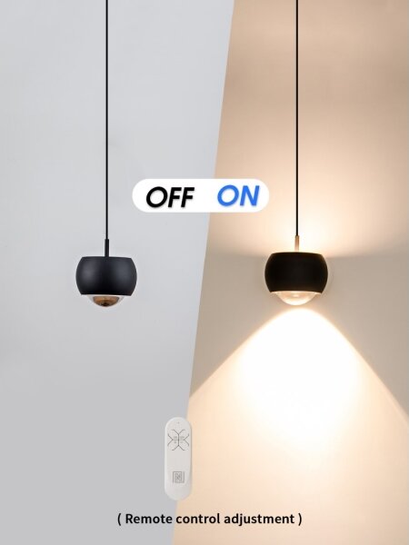 Immax NEO 07219L - LED Stmívatelný lustr DORMINE 6W/230V matná černá Tuya +DO