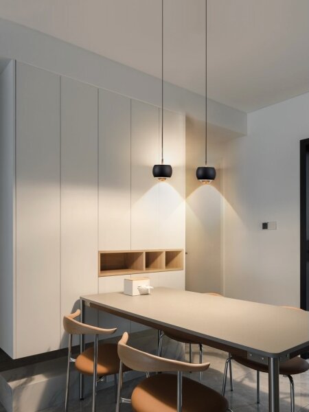 Immax NEO 07219L - LED Stmívatelný lustr DORMINE 6W/230V matná černá Tuya +DO