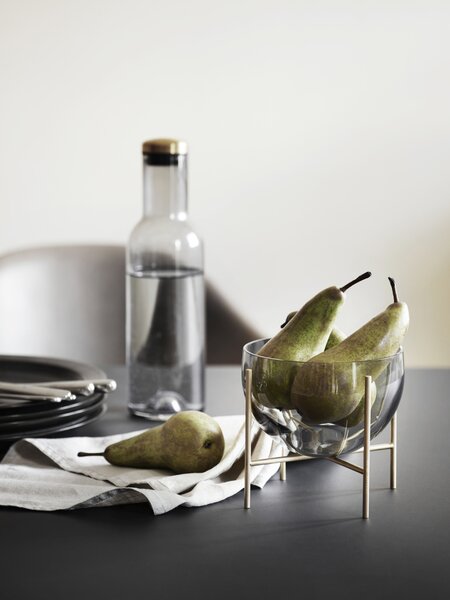 Karafa s mosazným uzávěrem Bottle Smoke 1 l Audo Copenhagen