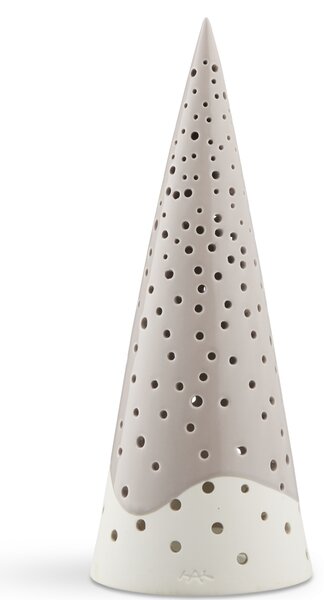 Svícen Nobili Tree Warm Grey 30 cm Kähler