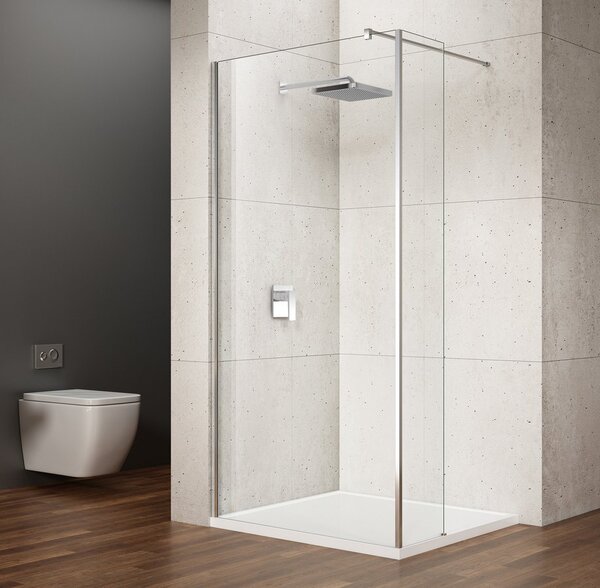 Gelco Gelco, VARIO přídavný panel 350 mm, čiré sklo, chrom, GX3510