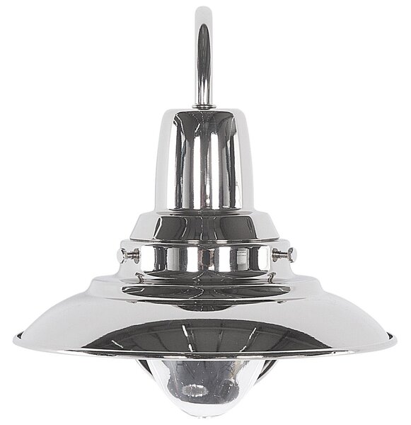 Nástěnná lampa LUZA Stříbrná Kov