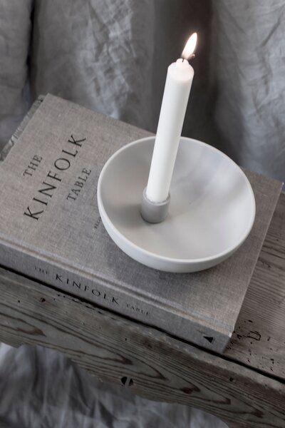 Keramický svícen Lidatorp White M Storefactory Scandinavia