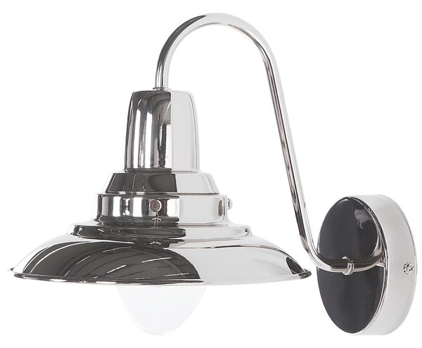 Nástěnná lampa LUZA Stříbrná Kov