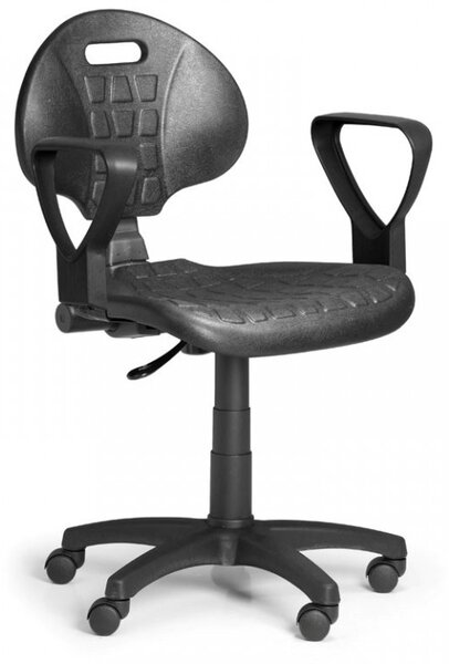 Pracovní židle PUR Biedrax Z9817 - s područkami