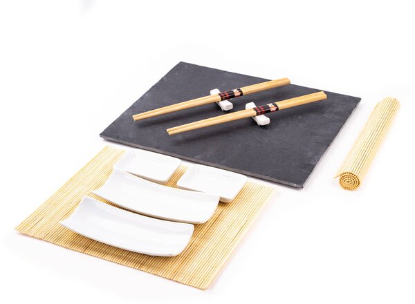 Souprava pro občerstvení, dresinky a předkrmy, sushi - 11 dílů