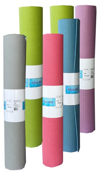 Pěnová koupelnová pvc předložka 61x183cm ( yoga mat ) Barva: Fialová