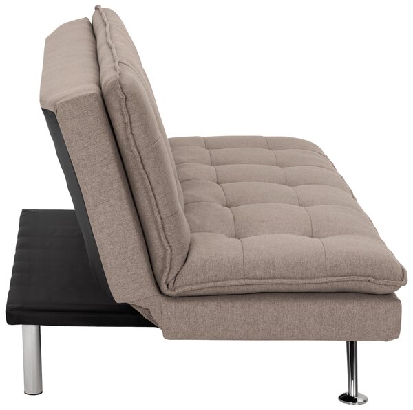 ROZKLÁDACÍ POHOVKA, textil, hnědá MID.YOU - Rozkládací pohovky, Online Only