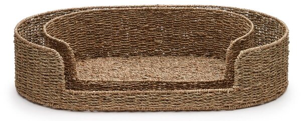 Pelíšek pro domácího mazlíčka z mořské řasy v přírodní barvě 45x80 cm Fliicker – Kave Home