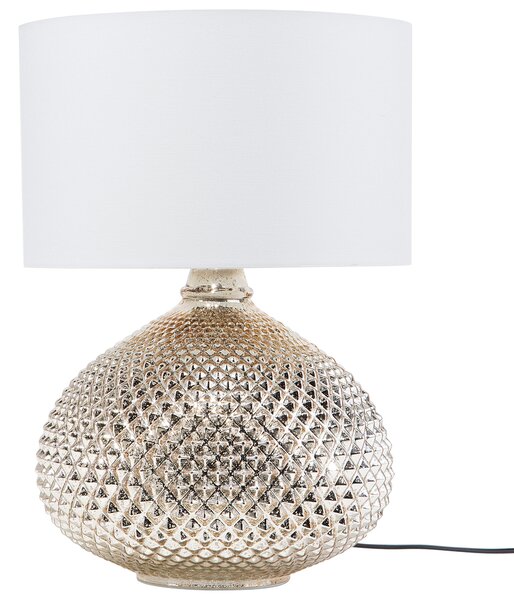 Stolní lampa MADON Sklo Zlatá