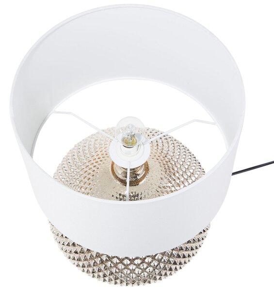 Stolní lampa MADON Sklo Zlatá