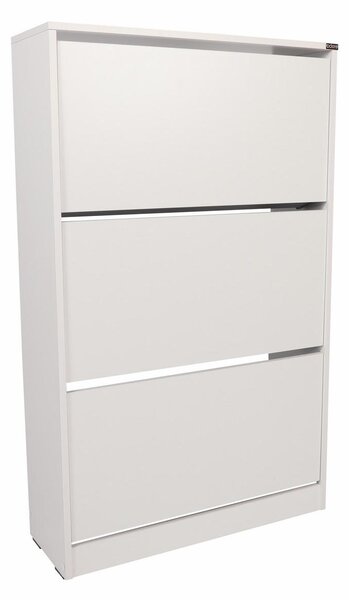 Botník (skříňka na boty) Kupuba (bílá). Akce -25%