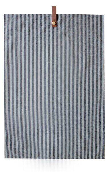 Kuchyňská utěrka Kvarnasen Grey Stripe 50x70 cm Storefactory Scandinavia