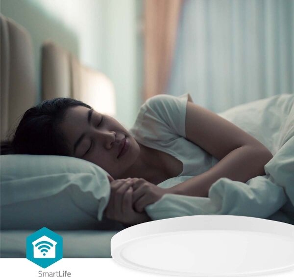 Nedis WIFILAC31WT - LED RGBW Stmívatelné svítidlo LED/18W/230V 2700-6500K Wi-Fi